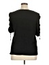 Max Studio Black 3/4 Sleeve T-Shirt Size XL - photo 2