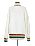 Main Strip White Pullover Sweater Size S - photo 2