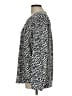 Adrianna Papell 100% Polyester Silver Long Sleeve Blouse Size L - photo 5