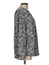 Adrianna Papell 100% Polyester Silver Long Sleeve Blouse Size L - photo 4