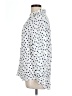 Style&Co 100% Rayon Polka Dots Ivory Long Sleeve Blouse Size L - photo 5