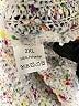 Unbranded 100% Polyester Tweed White Pullover Sweater Size 2XL - photo 7