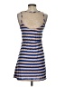 Edge Stripes Blue Casual Dress Size S - photo 2