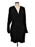 H&M 100% Polyester Black Cocktail Dress Size M - photo 1