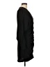 H&M 100% Polyester Black Cocktail Dress Size M - photo 4