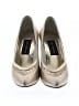 Stuart Weitzman Metallic Ivory Gold Heels Size 8 - photo 2