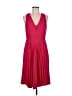 Assorted Brands 100% Polyester Solid Pink Cocktail Dress Size M - photo 1