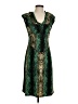 E3 by Etcetera Green Cocktail Dress Size 4 - photo 1