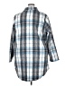 MELLODAY Plaid Blue Coat Size 2X - photo 2