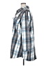 MELLODAY Plaid Blue Coat Size 2X - photo 5