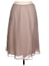 Ellen Tracy Solid Tan Pink Formal Skirt Size 10 - photo 1