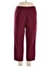 Vicki Wayne 100% Polyester Solid Burgundy Casual Pants Size 16PS - photo 1