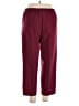 Vicki Wayne 100% Polyester Solid Burgundy Casual Pants Size 16PS - photo 2