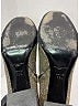 Saint Laurent Tweed Gray Silver Ankle Boots Size EU 38 1/2 - photo 8