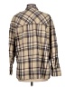 Zara Plaid Brown Long Sleeve Button-Down Shirt Size L - photo 2
