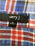 Very J 100% Polyester Plaid Blue Sleeveless Blouse Size S - photo 7