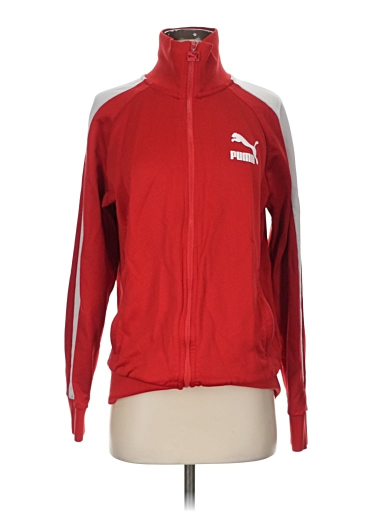 Pre-owned Puma Track Jacket In Red