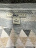 Bass 100% Cotton Argyle Silver Pullover Sweater Size M - photo 7