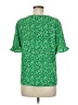 CeCe Green Short Sleeve Blouse Size M - photo 2