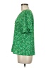 CeCe Green Short Sleeve Blouse Size M - photo 5