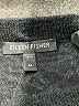 Eileen Fisher Chevron-herringbone Black Wool Skirt Size M - photo 4