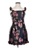 Lulus 100% Polyester Floral Blue Cocktail Dress Size S - photo 1
