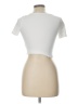 Zara Ivory Short Sleeve Top Size L - photo 1