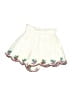 Peek... 100% Viscose Rayon Solid Ivory Skirt Size 3T - photo 2