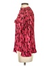 Kenzo 100% Polyester Red Pink Long Sleeve Blouse Size EU (FR) 34 / US 2 - photo 5