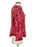 Kenzo 100% Polyester Red Pink Long Sleeve Blouse Size EU (FR) 34 / US 2 - photo 4