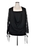 Unbranded Black 3/4 Sleeve Blouse Size XXL - photo 1