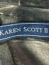 Karen Scott Metallic Silver Long Sleeve Blouse Size 1X - photo 7