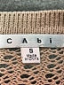 CAbi 100% Cotton Tan Poncho Size S - photo 7