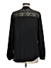Express Outlet 100% Polyester Black Long Sleeve Blouse Size M - photo 2
