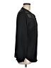 Express Outlet 100% Polyester Black Long Sleeve Blouse Size M - photo 4
