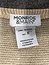 Monroe and Main Ivory Long Sleeve Blouse Size S - photo 7
