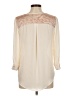 HD in Paris 100% Polyester Ivory Long Sleeve Blouse Size 8 - photo 2