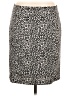 MICHAEL Michael Kors Animal Print Gray Casual Skirt Size M - photo 1