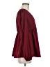 Shein Burgundy Long Sleeve Blouse Size M - photo 4