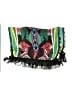 Cavalli Class 100% Polyester Green Red Scarf One size - photo 2