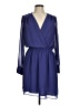 BCBGeneration 100% Polyester Solid Blue Cocktail Dress Size M - photo 1