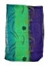 Y.M.L.A. 100% Polyester Teal Blue Scarf One size - photo 2