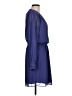BCBGeneration 100% Polyester Solid Blue Cocktail Dress Size M - photo 4