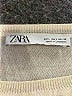 Zara Stripes Ivory Pullover Sweater Size L - photo 7