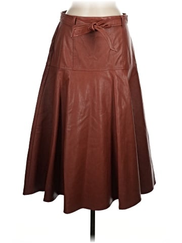 Eva Franco Faux Leather Skirt (view 1)