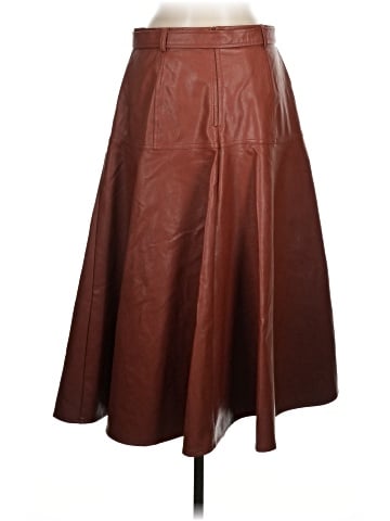 Eva Franco Faux Leather Skirt (view 2)