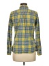Woolrich 100% Cotton Plaid Yellow Long Sleeve Button-Down Shirt Size M - photo 2