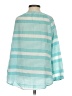 Talbots 100% Cotton Teal 3/4 Sleeve Blouse Size XS - photo 2