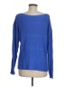 Talbots 100% Pima Cotton Blue Pullover Sweater Size M - photo 2