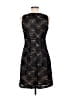 Jessica Howard 100% Polyester Graphic Black Cocktail Dress Size 6 - photo 2